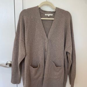 Cozy Brown Cardigan Sweater